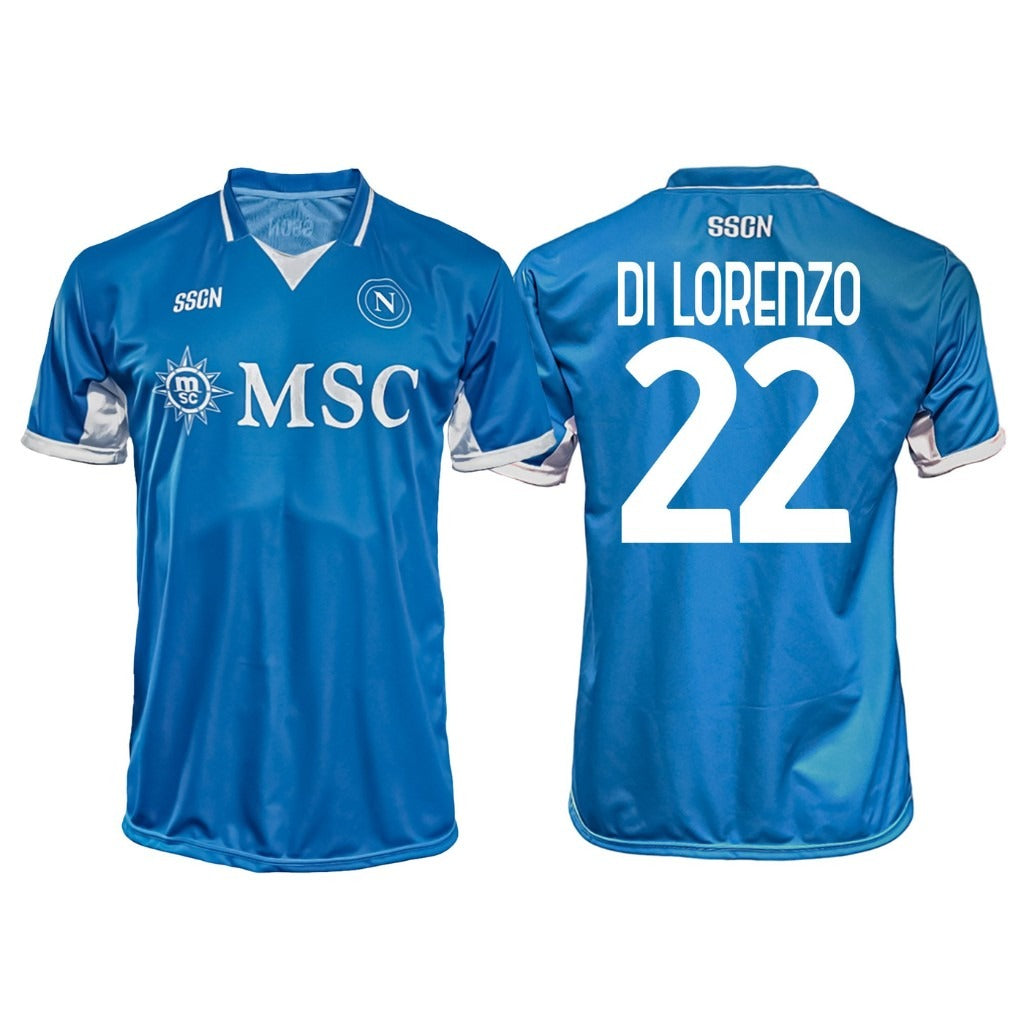 Basic Sport - Maglia calcio Napoli Di Lorenzo SSCN 24/25