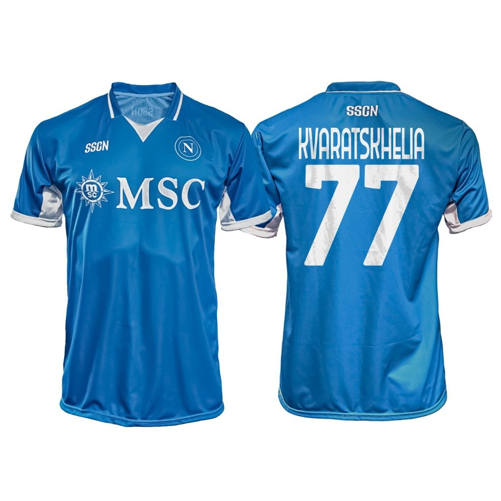 Basic Sport - Maglia calcio Napoli Kvaratskhelia SSCN 24/25